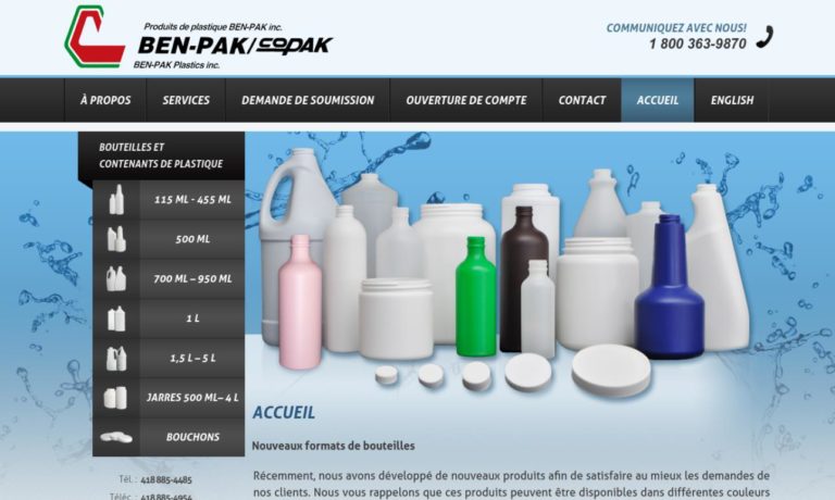 BEN-PAK Plastics, Inc. / COPAK
