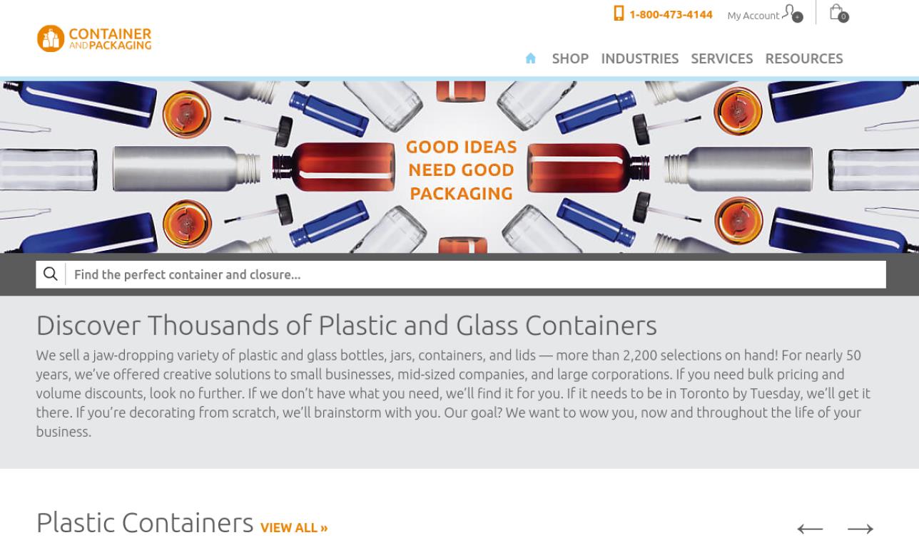 Container & Packaging Supply, Inc. Plastic Containers
