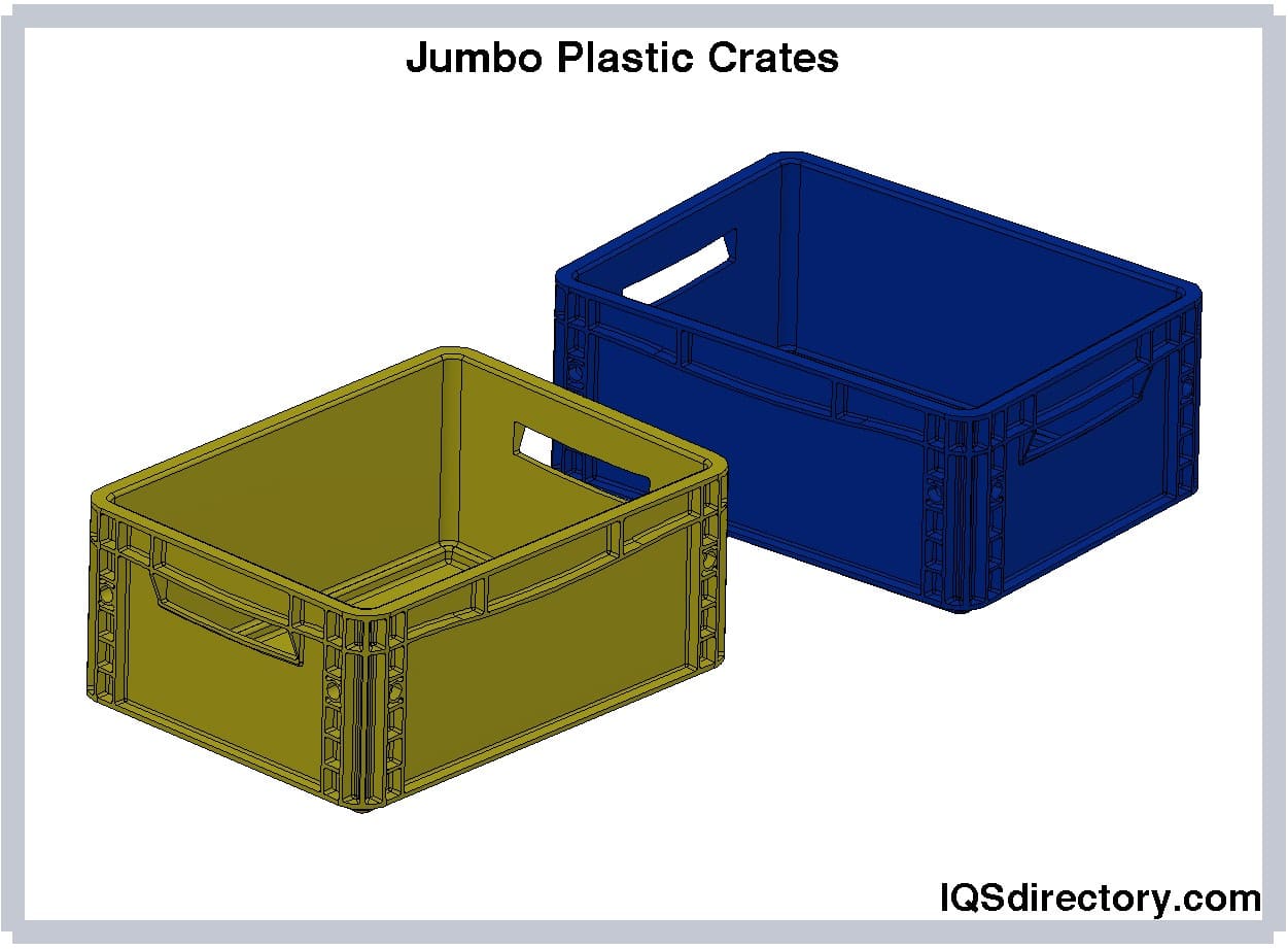 Jumbo Plastic Crates