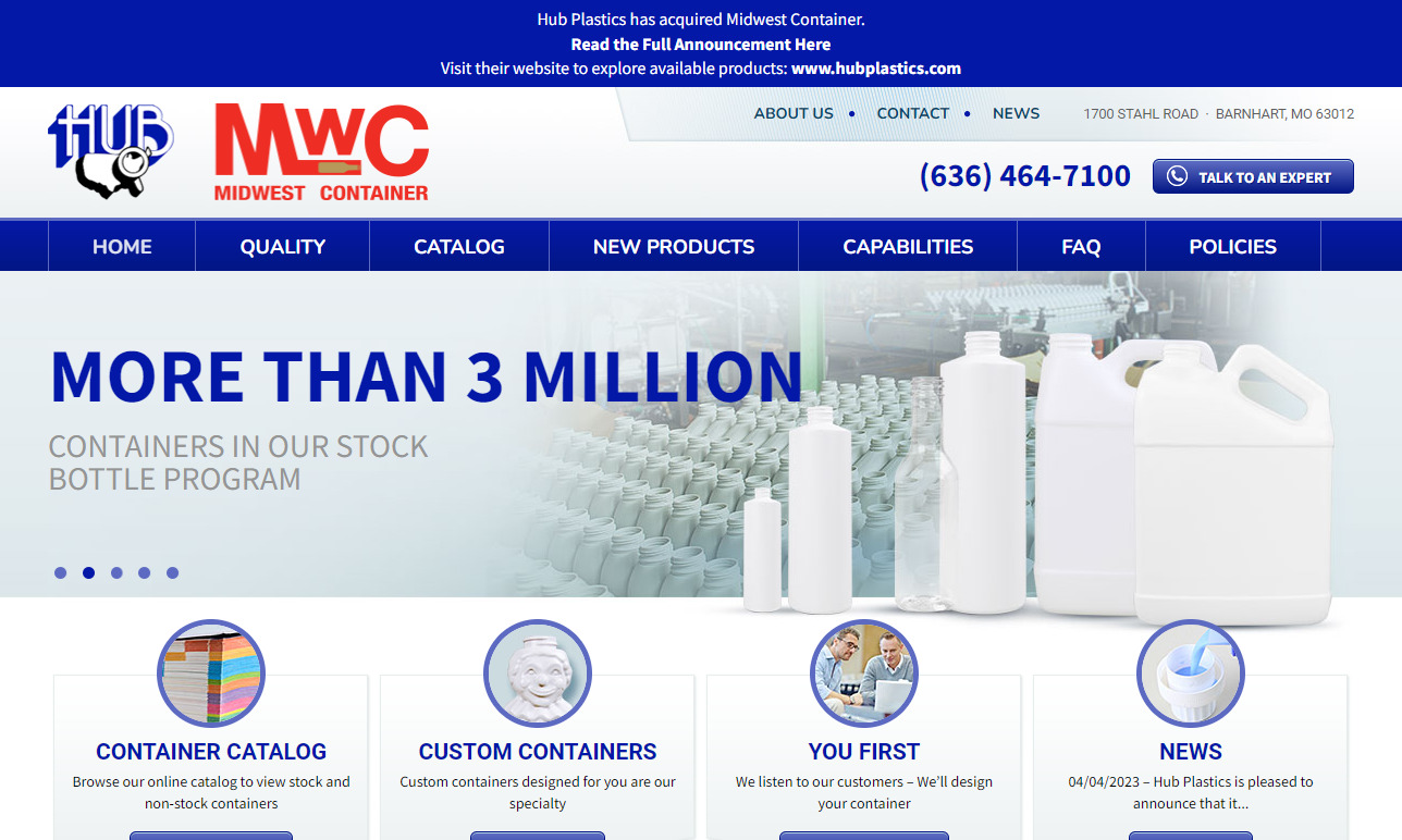 Plastic Containers Manufacturers and Suppliers in the USA